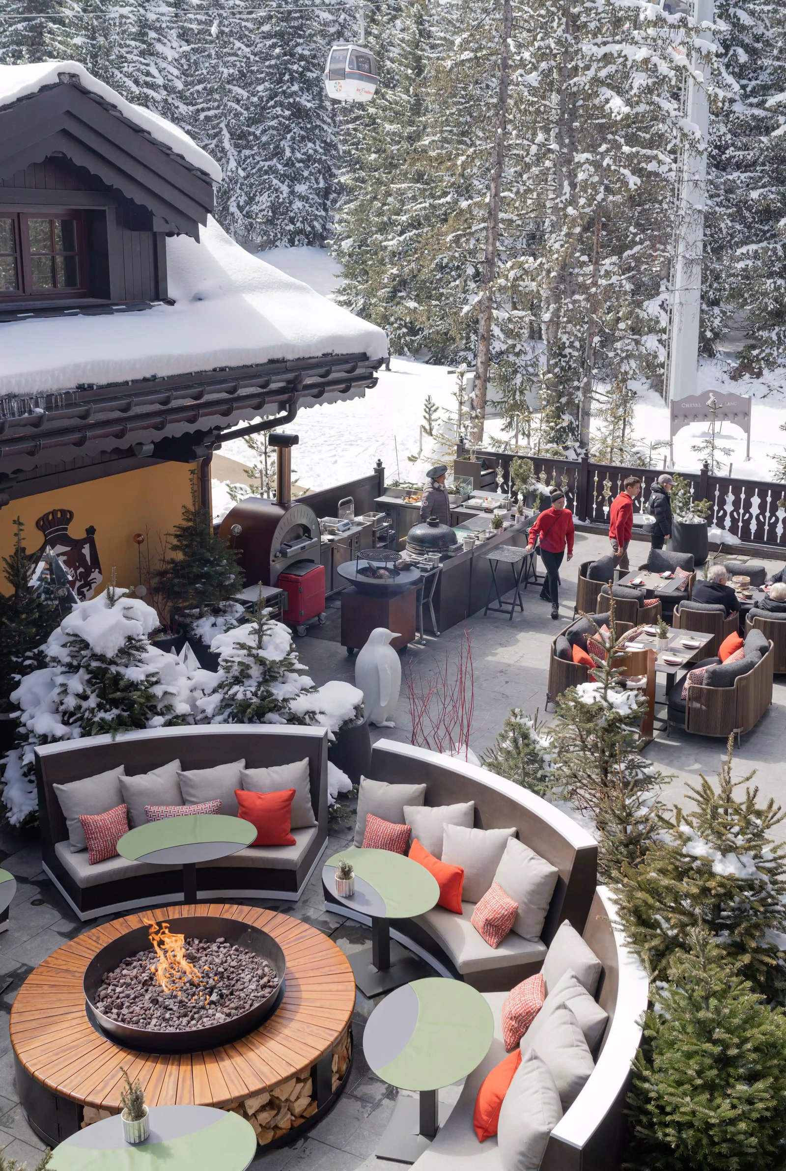 Cheval Blanc Courchevel, eat & drink