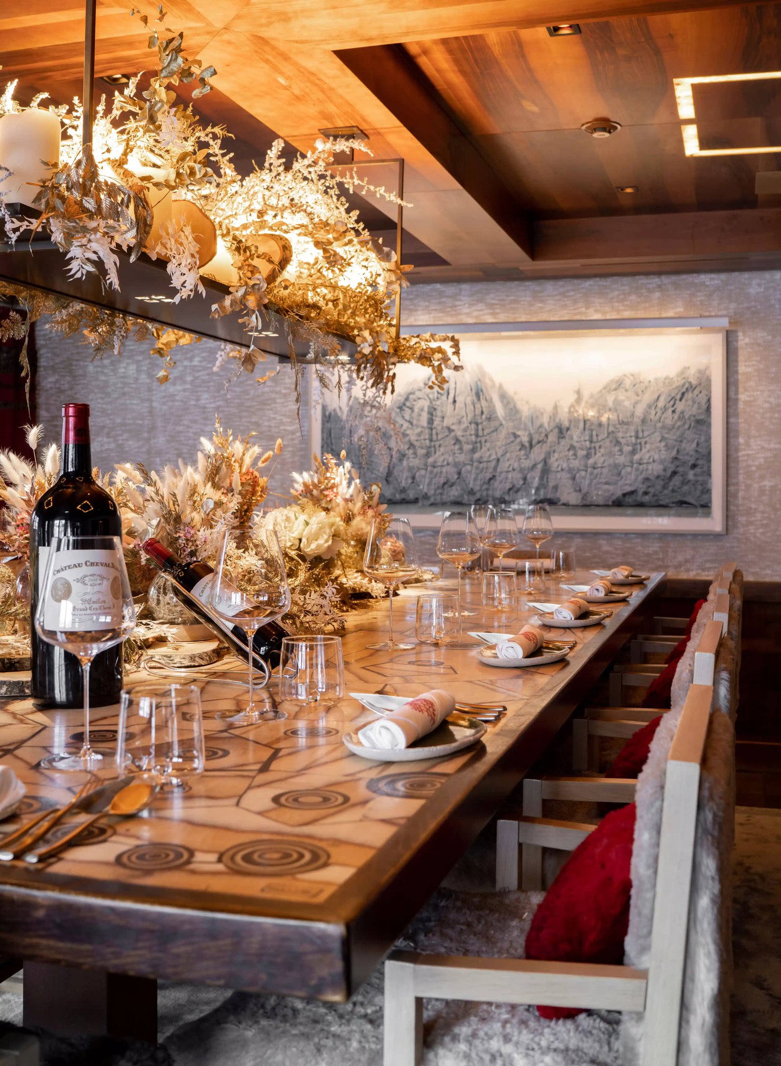 Cheval Blanc Courchevel, eat & drink