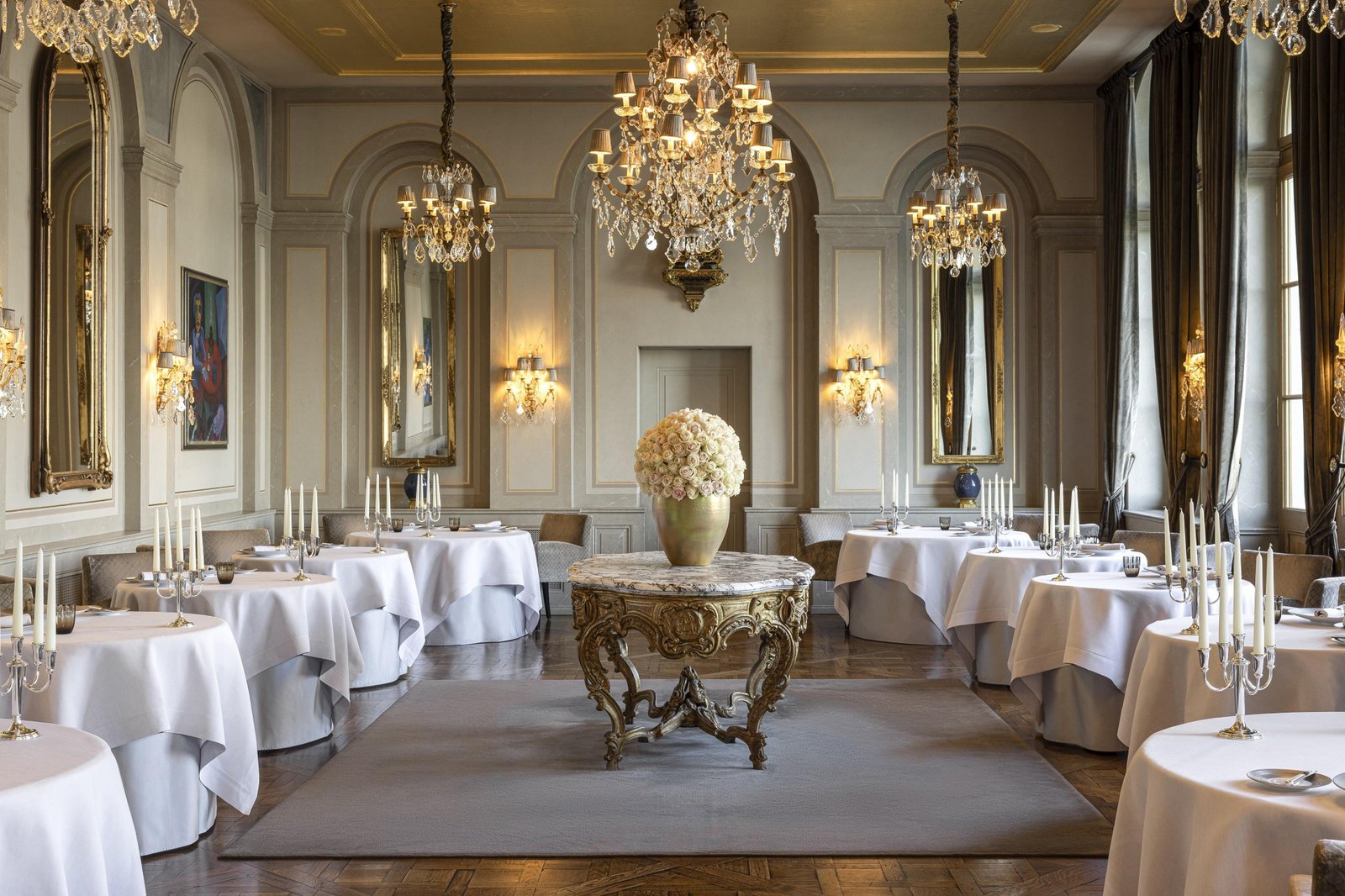 Grand Hotel Les Trois Rois, eat & drink