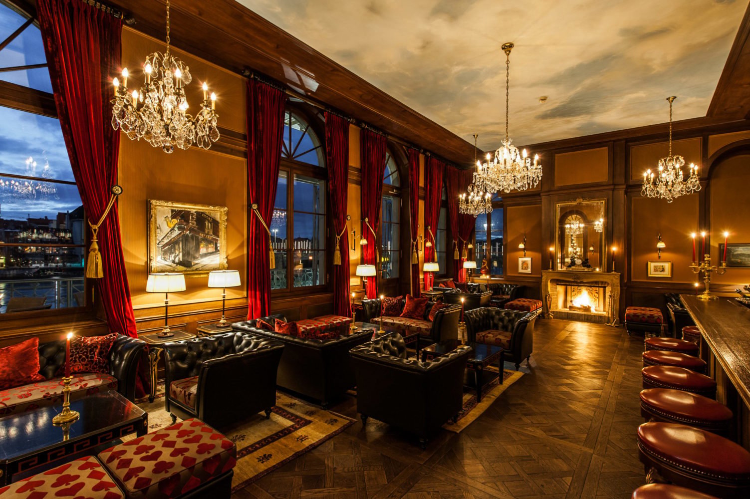 Grand Hotel Les Trois Rois, eat & drink