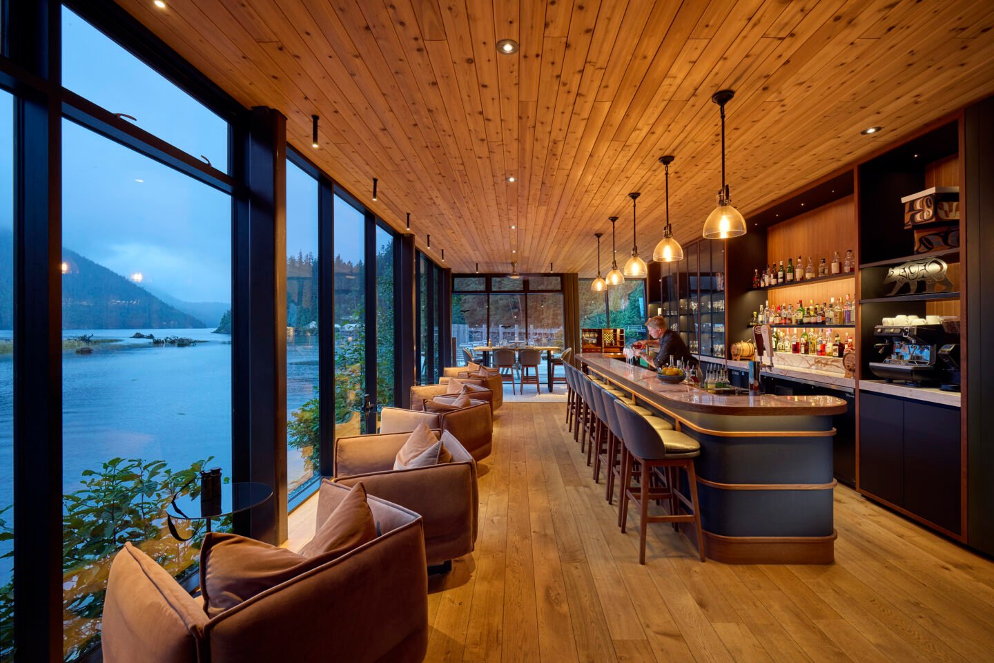 Clayoquot Wilderness Lodge, eat & drink