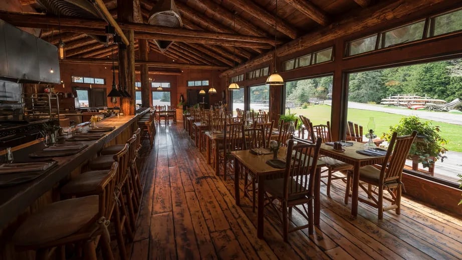 Clayoquot Wilderness Lodge, eat & drink