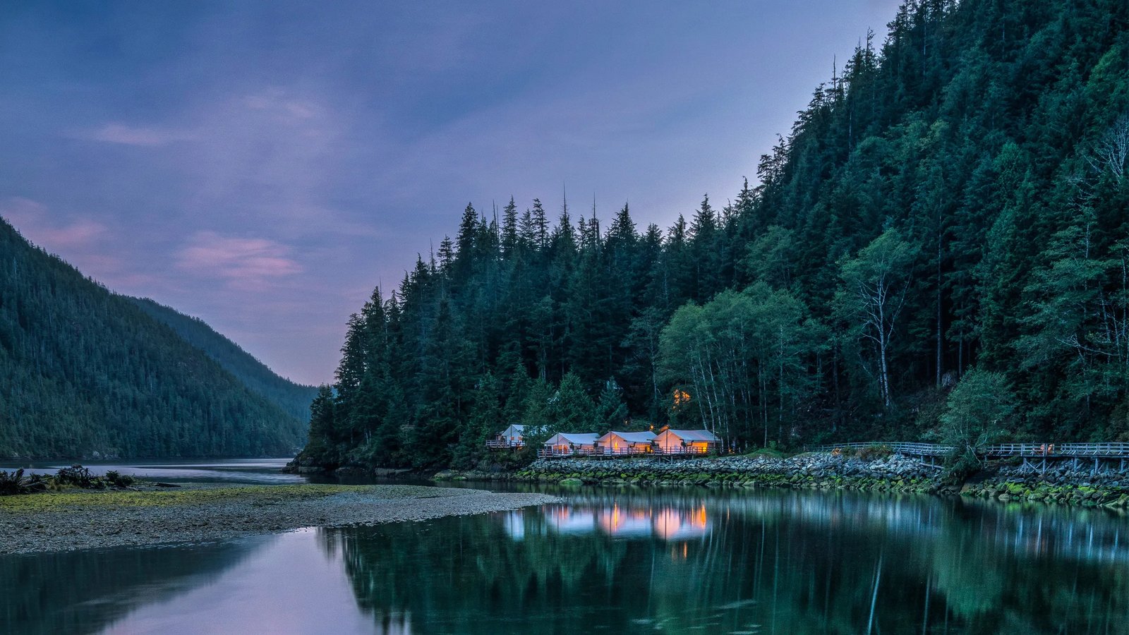 Clayoquot Wilderness Lodge, backstory