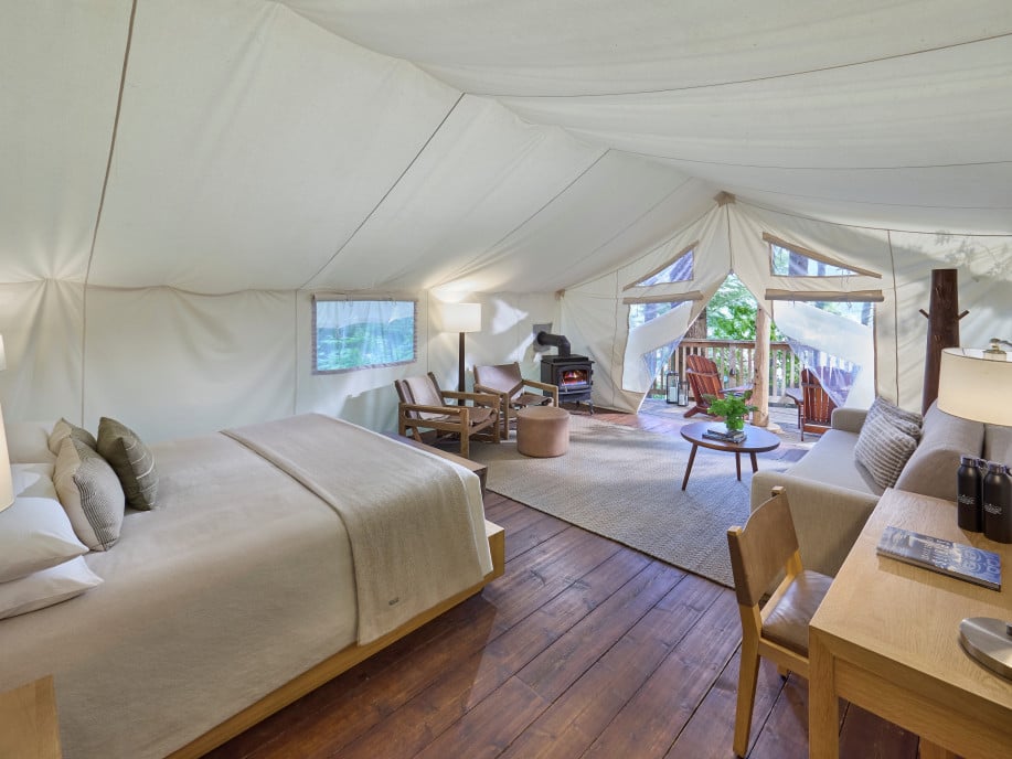 Clayoquot Wilderness Lodge, rooms