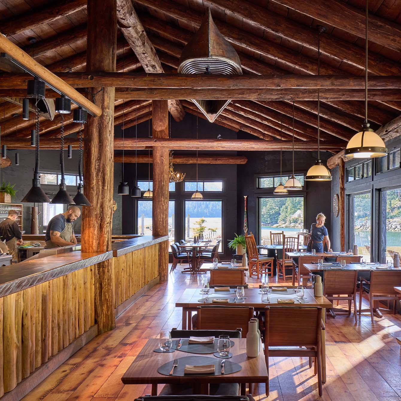 Clayoquot Wilderness Lodge, eat & drink