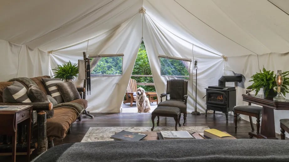 Clayoquot Wilderness Lodge, rooms
