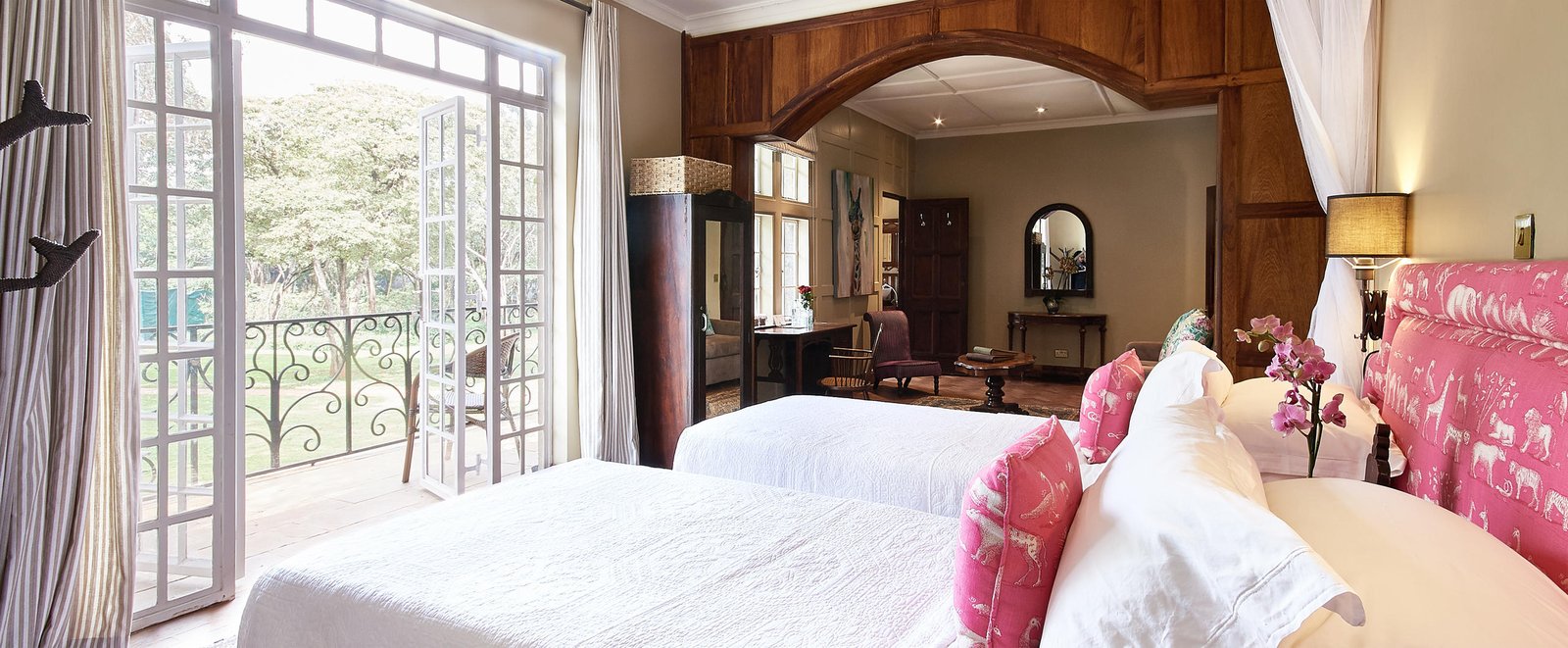 Giraffe Manor, rooms