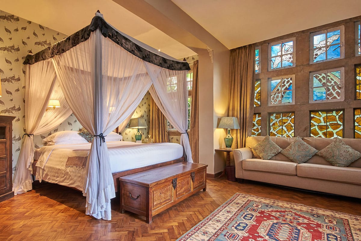 Giraffe Manor, rooms