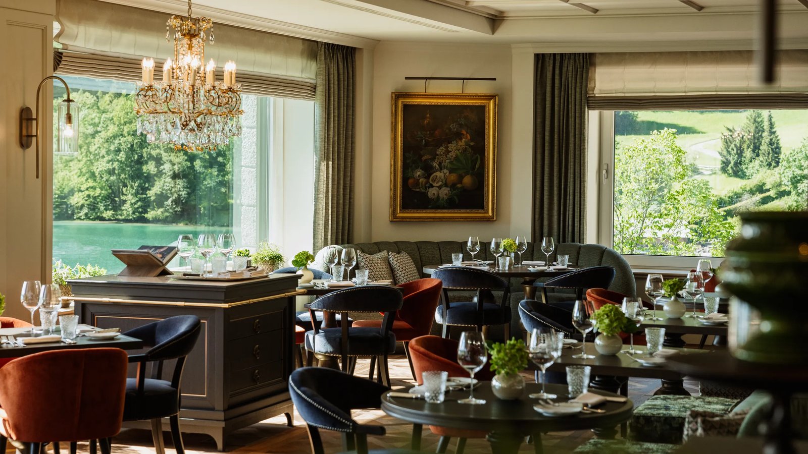 Rosewood Schloss Fuschl, at the table