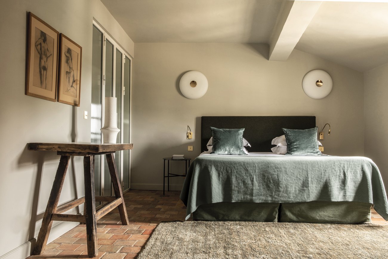Baumanière, rooms