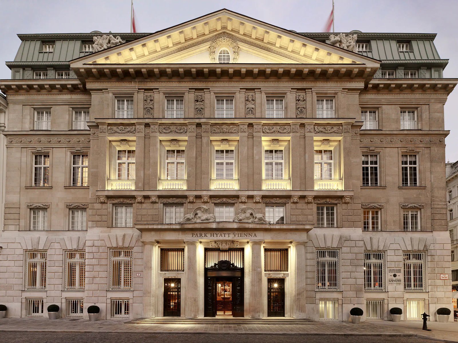 Park Hyatt Vienna, how it began