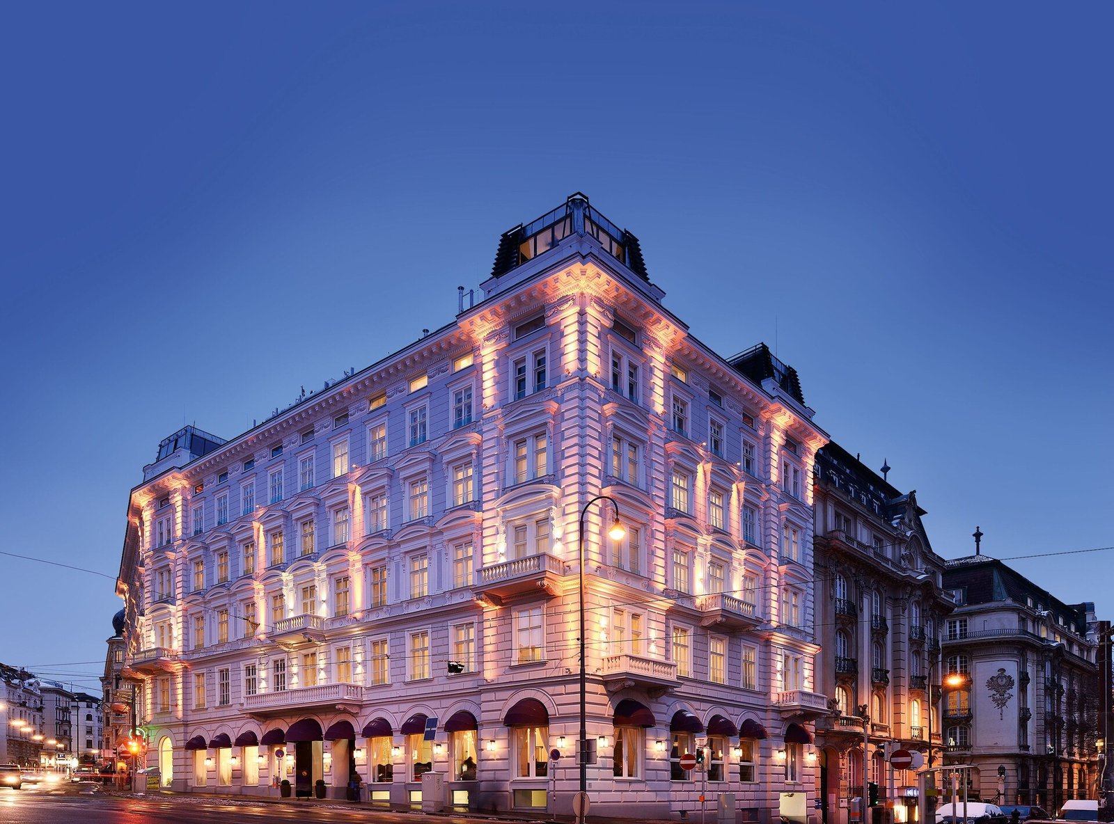 Hotel Sans Souci Wien, how it began