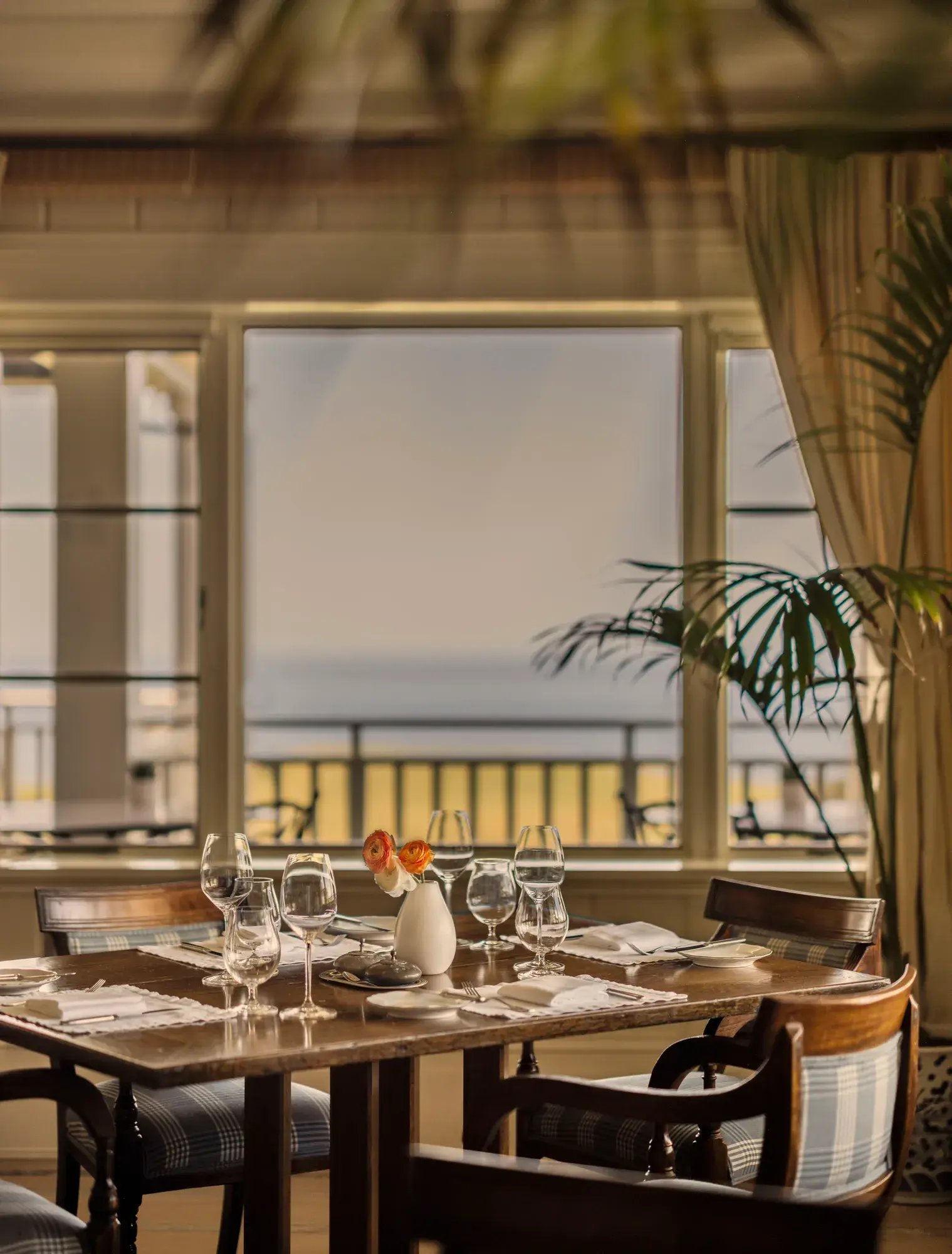 Rosewood Kauri Cliffs, the dining room
