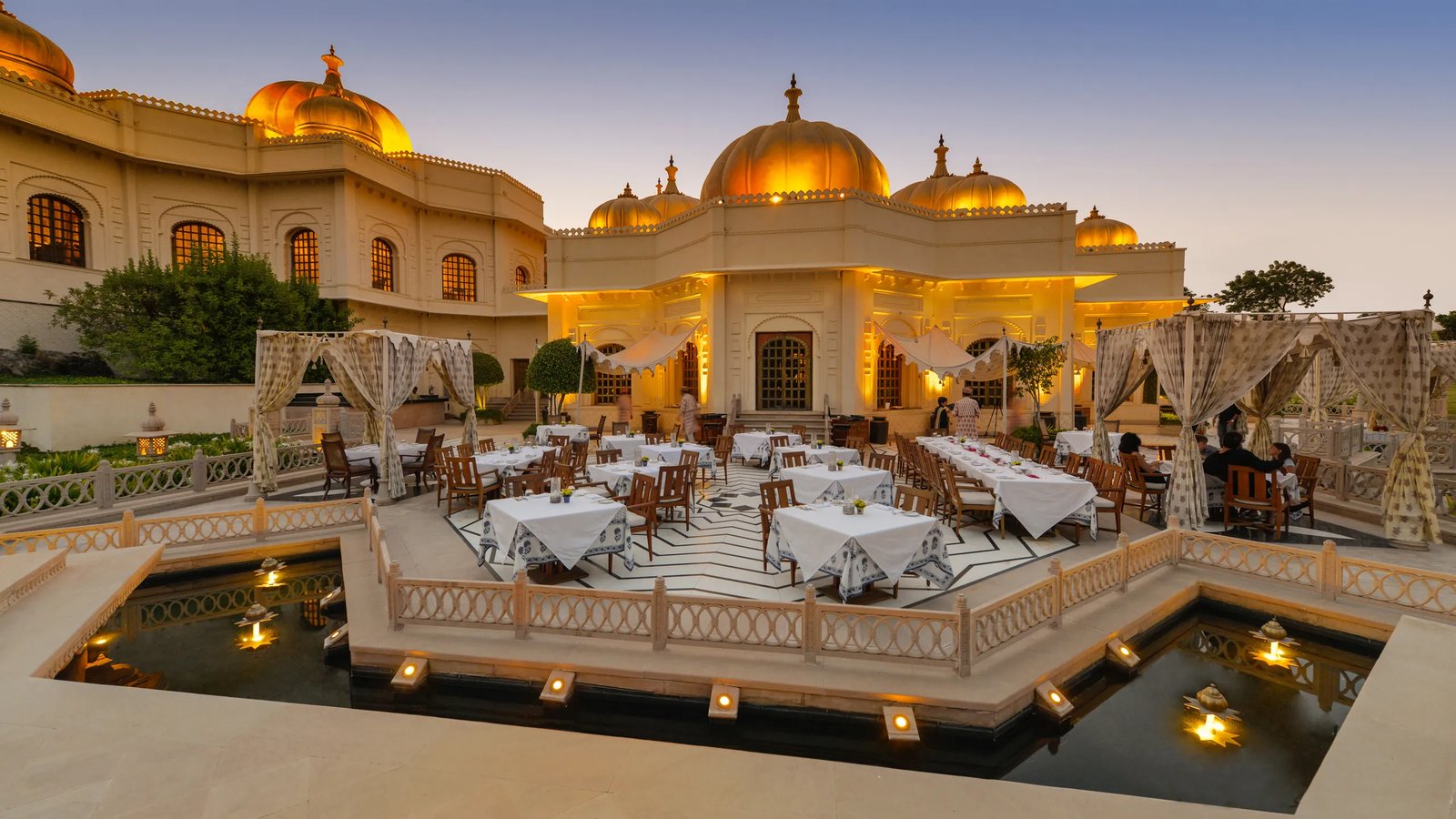 The Oberoi Udaivilas, eat & drink