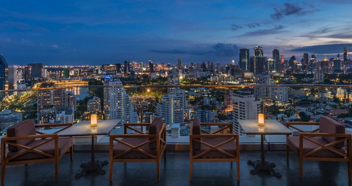 Sofitel Bangkok Sukhumvit, belga rooftop bar & brasserie