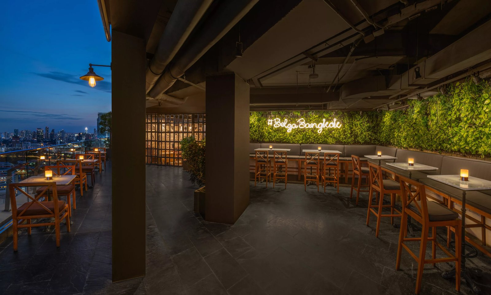 Sofitel Bangkok Sukhumvit, belga rooftop bar & brasserie