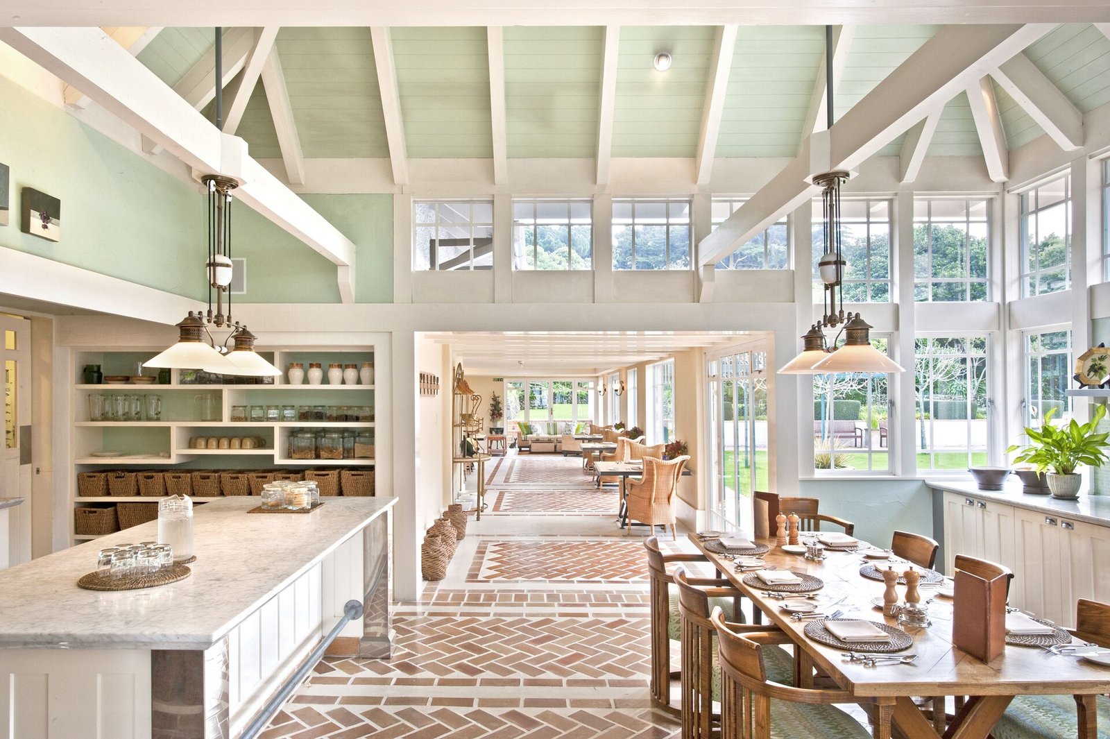 Wharekauhau Country Estate, country kitchen