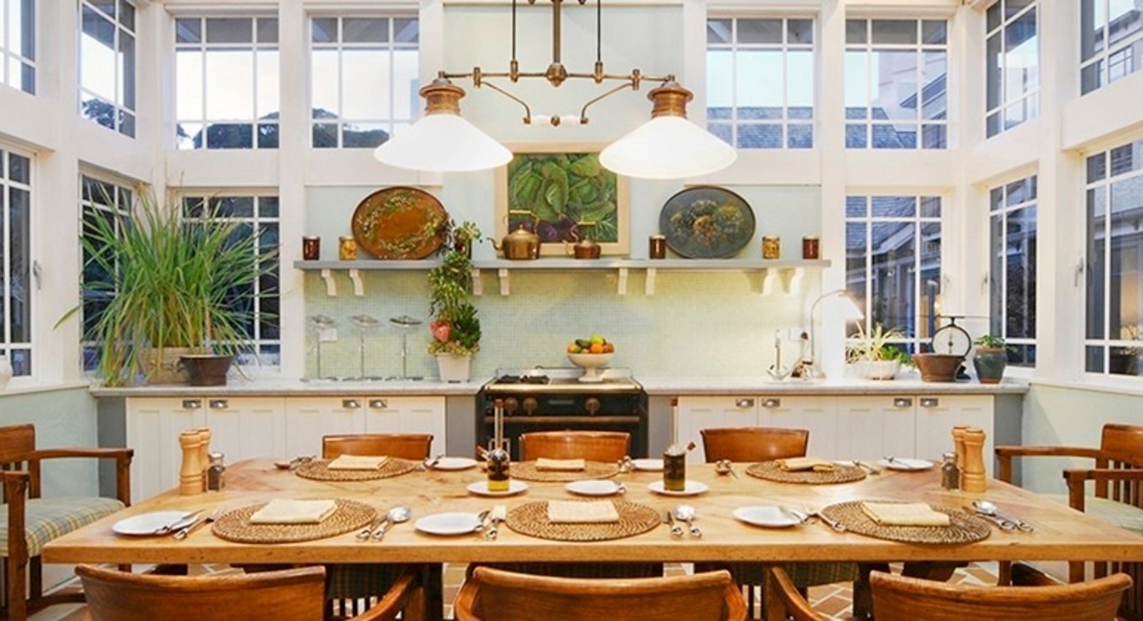 Wharekauhau Country Estate, country kitchen