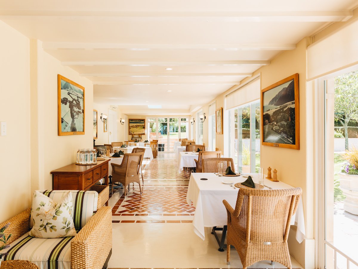 Wharekauhau Country Estate, at the table
