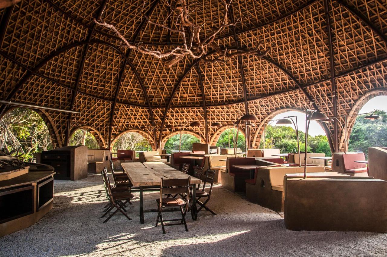 Wild Coast Tented Lodge, the dining pavilion