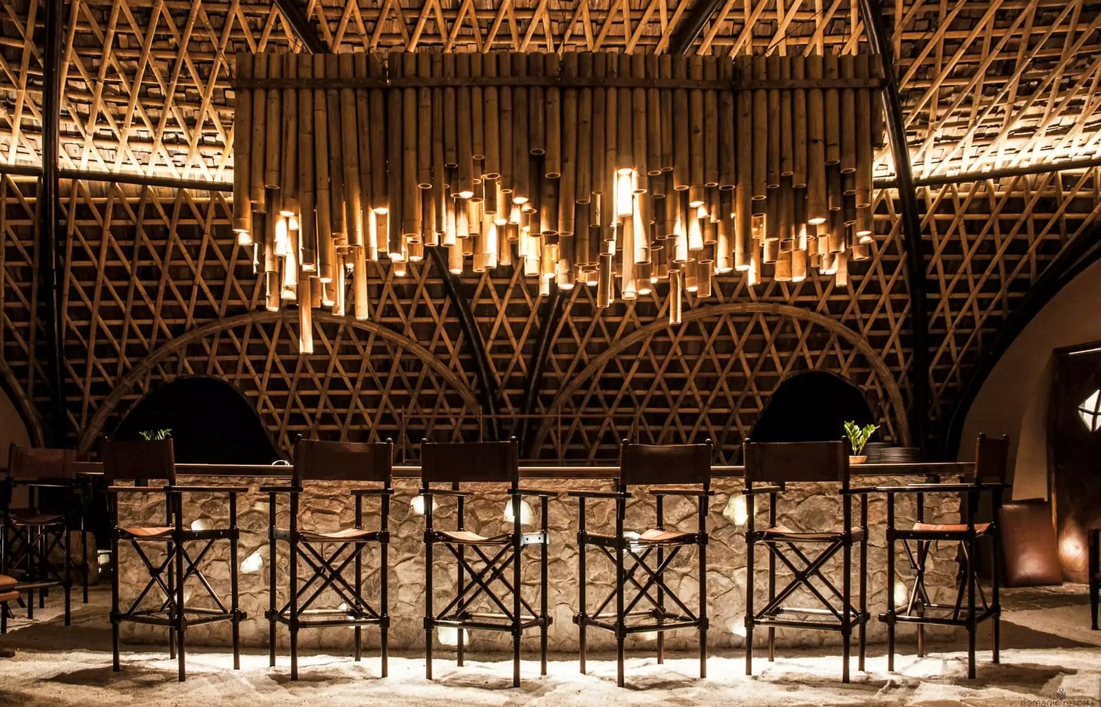 Wild Coast Tented Lodge, at the table