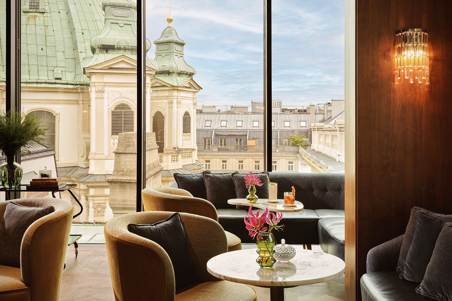 Rosewood Vienna, at the table