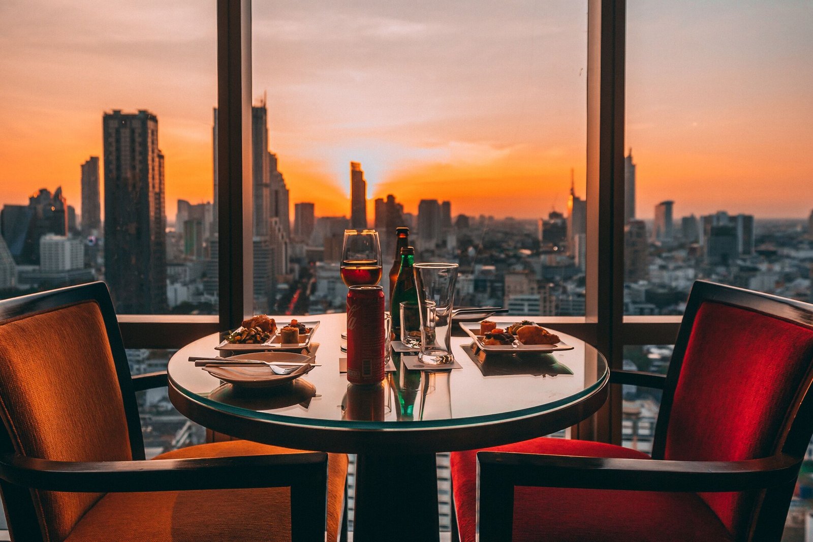 Pullman Bangkok Hotel G, at the table