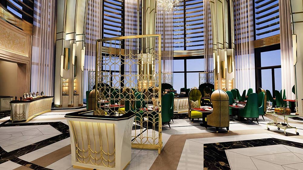 Four Seasons Hotel Jakarta, at the table