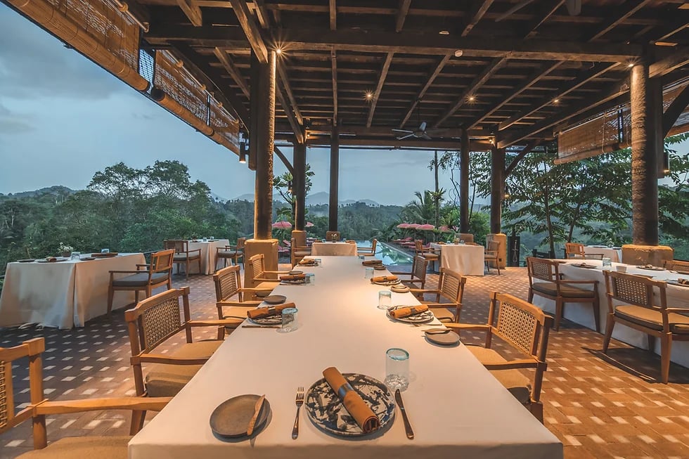 Buahan, a Banyan Tree Escape, the open kitchen