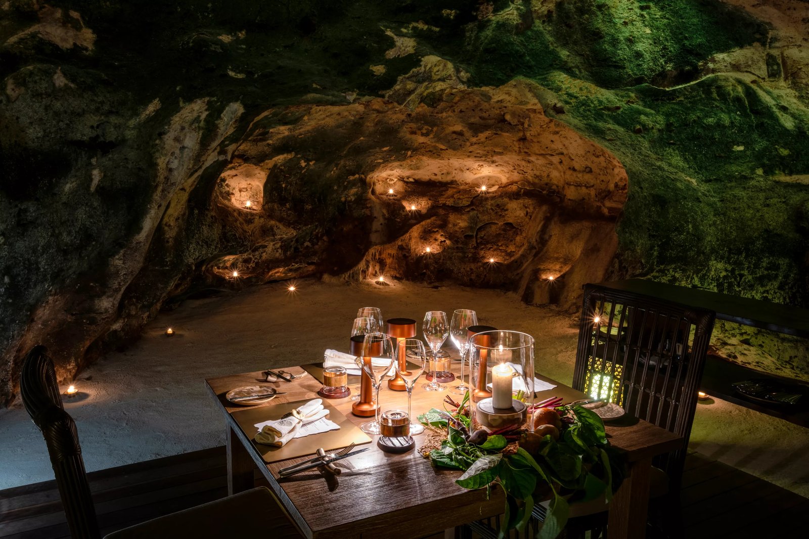 Raffles Bali, the secret cave