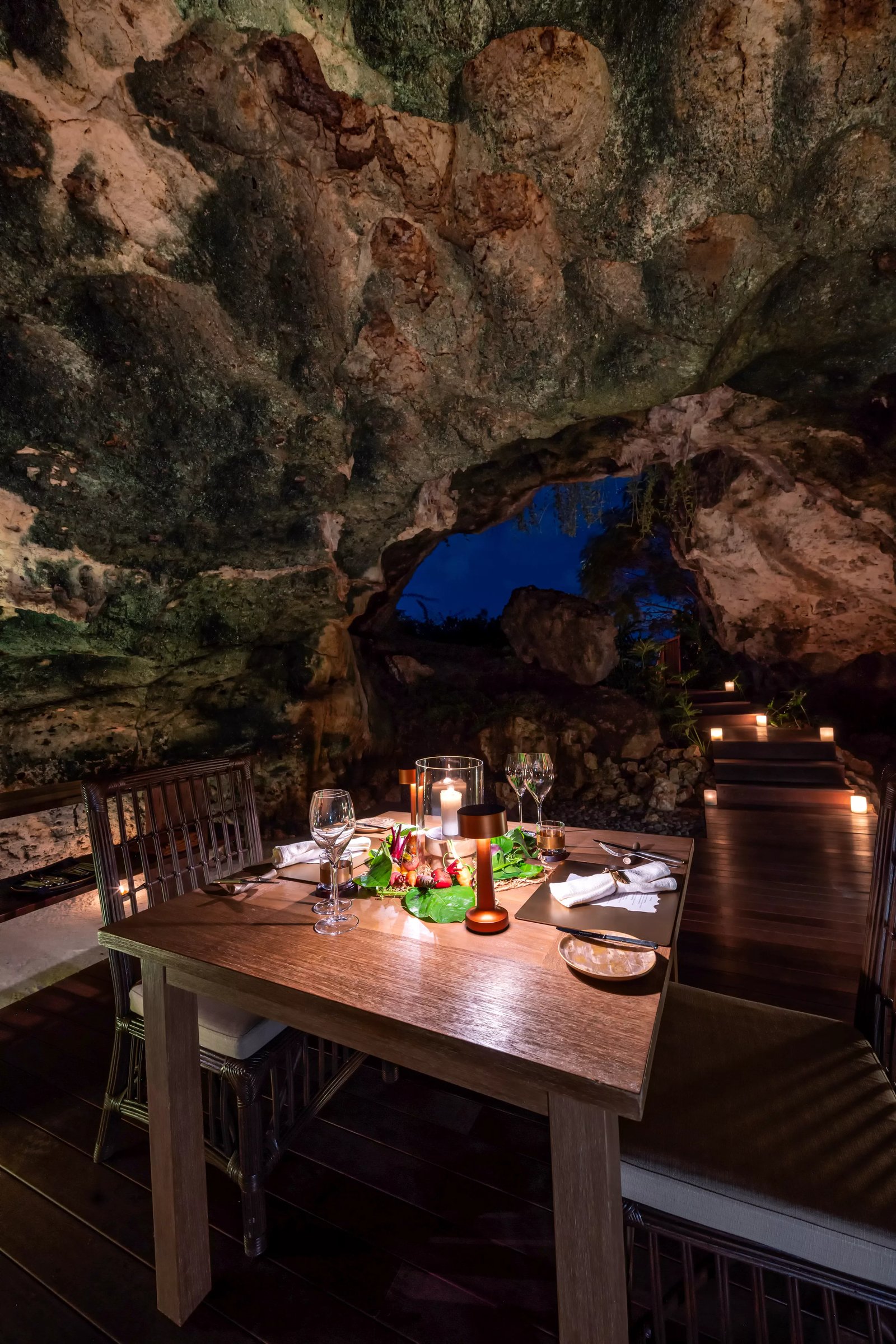 Raffles Bali, the secret cave