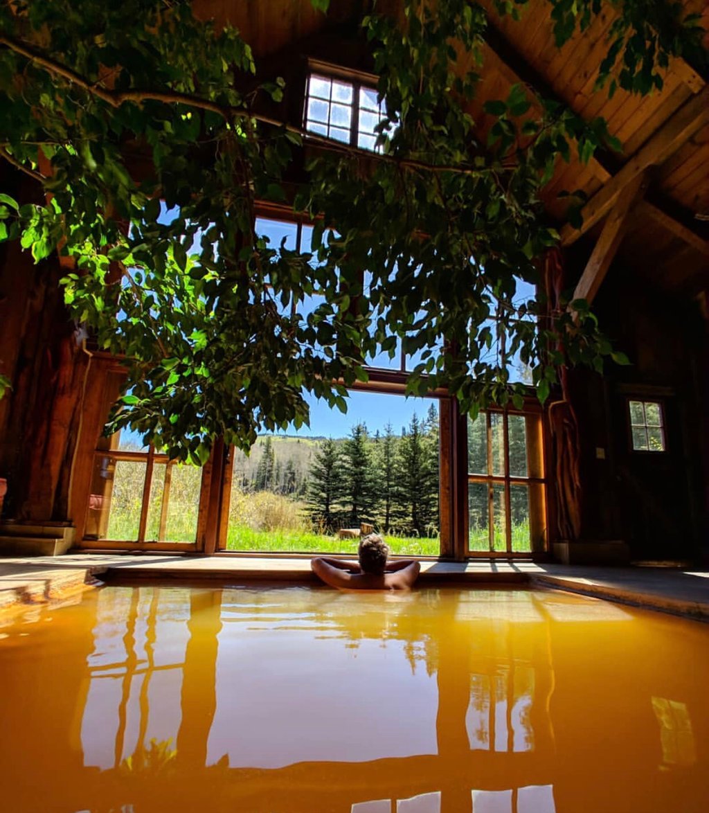 Dunton Hot Springs, the pool