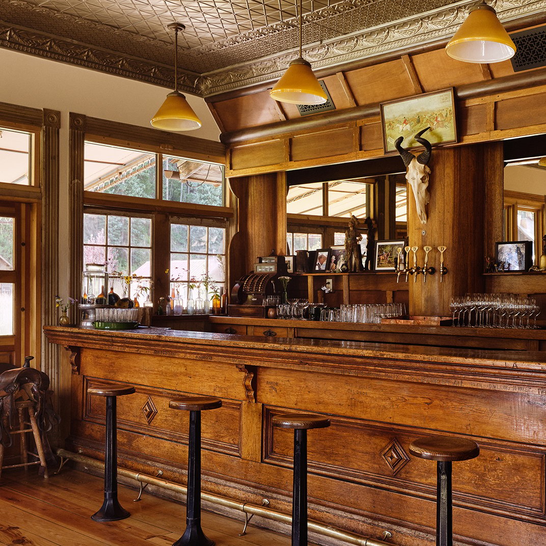 Dunton Hot Springs, the saloon & dance hall