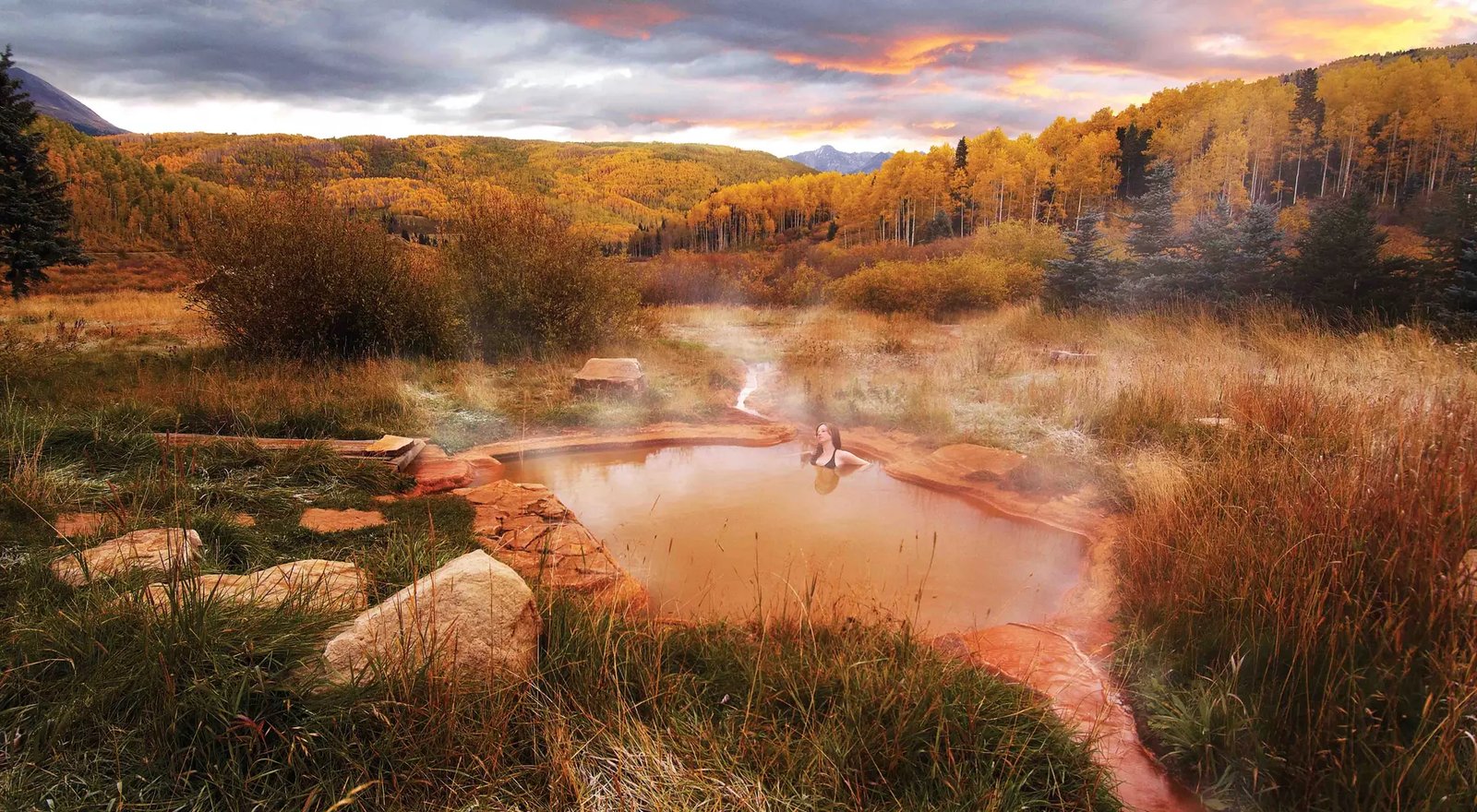 Dunton Hot Springs, the pool