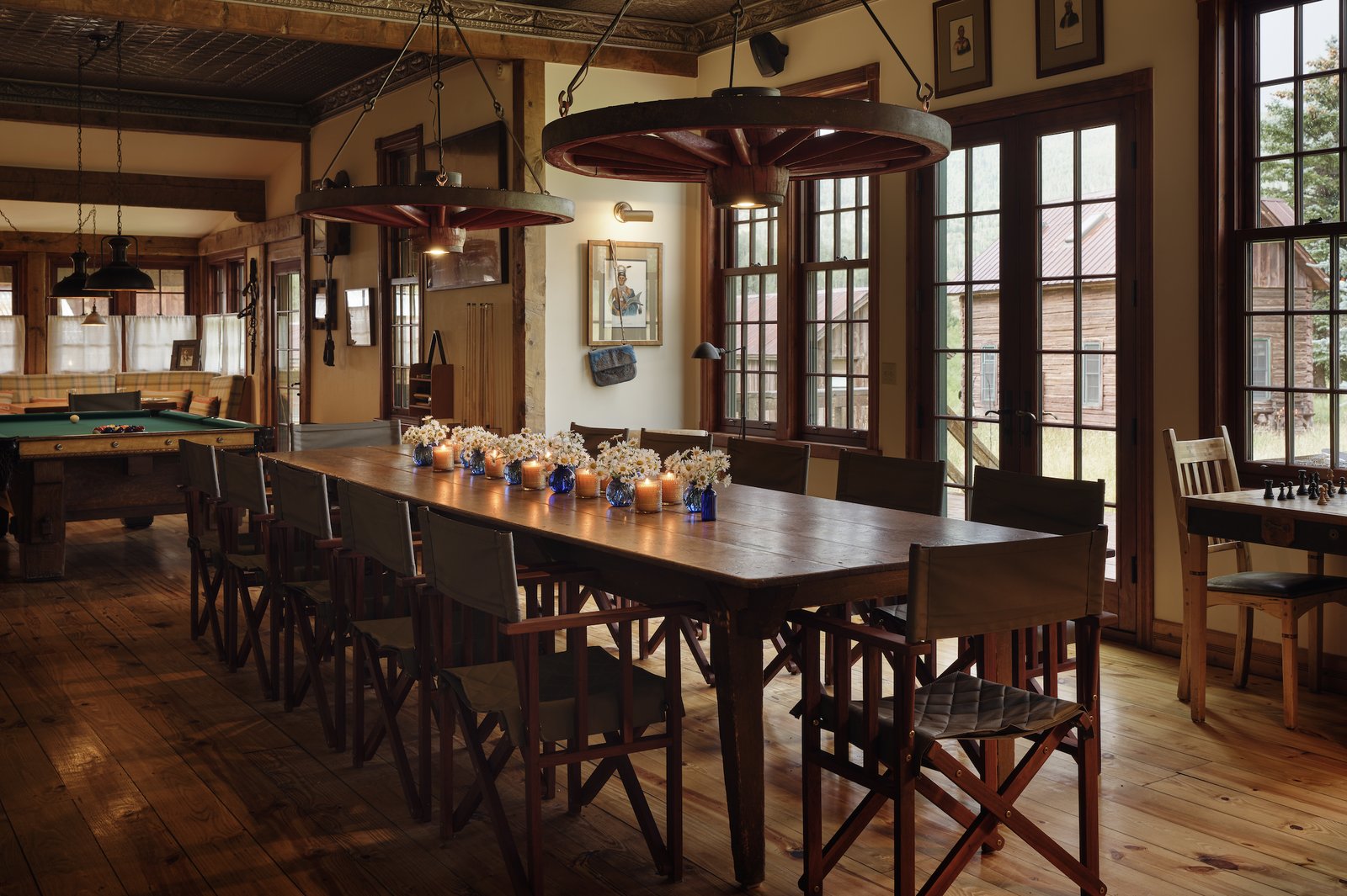 Dunton Hot Springs, the saloon & dance hall
