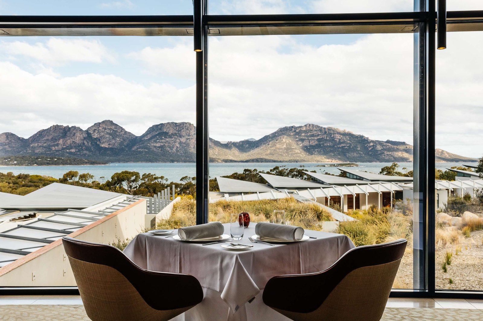 Saffire Freycinet, at the table