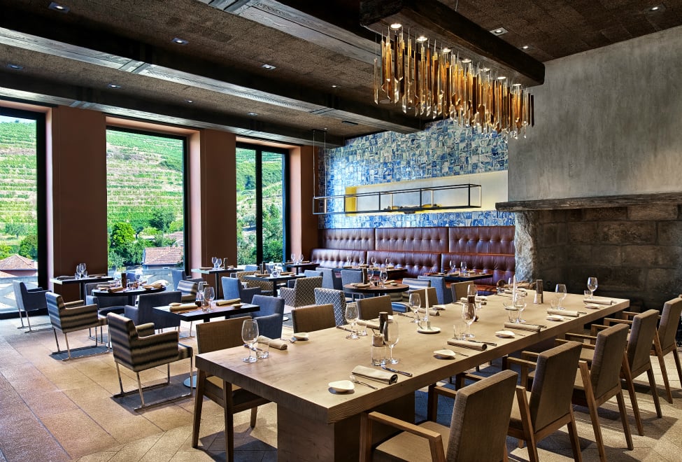 Six Senses Douro Valley, the vale de abraão restaurant