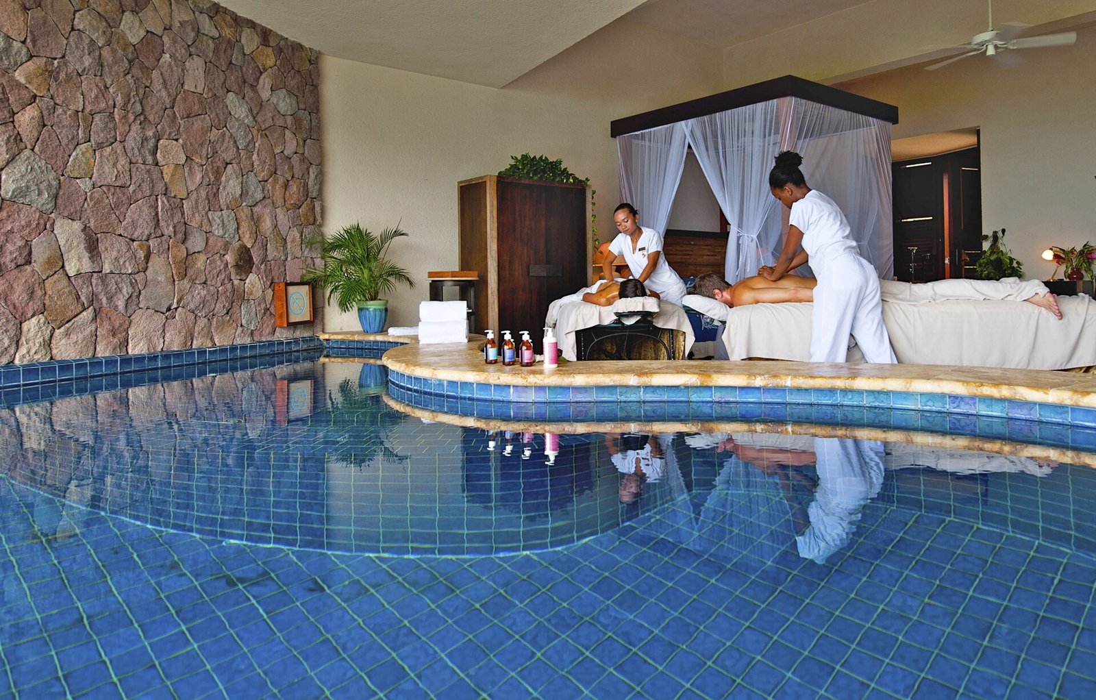 Jade Mountain Resort, wellness