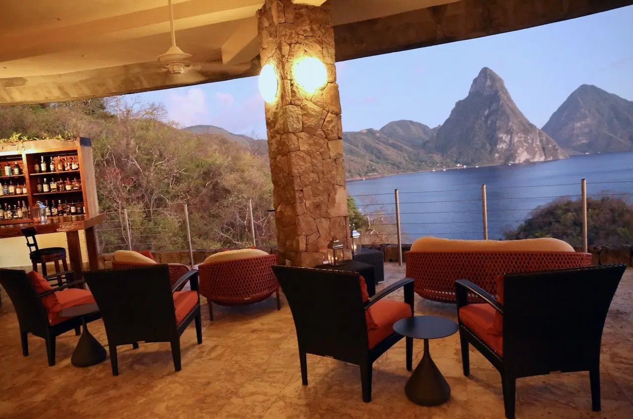 Jade Mountain Resort, eat & drink