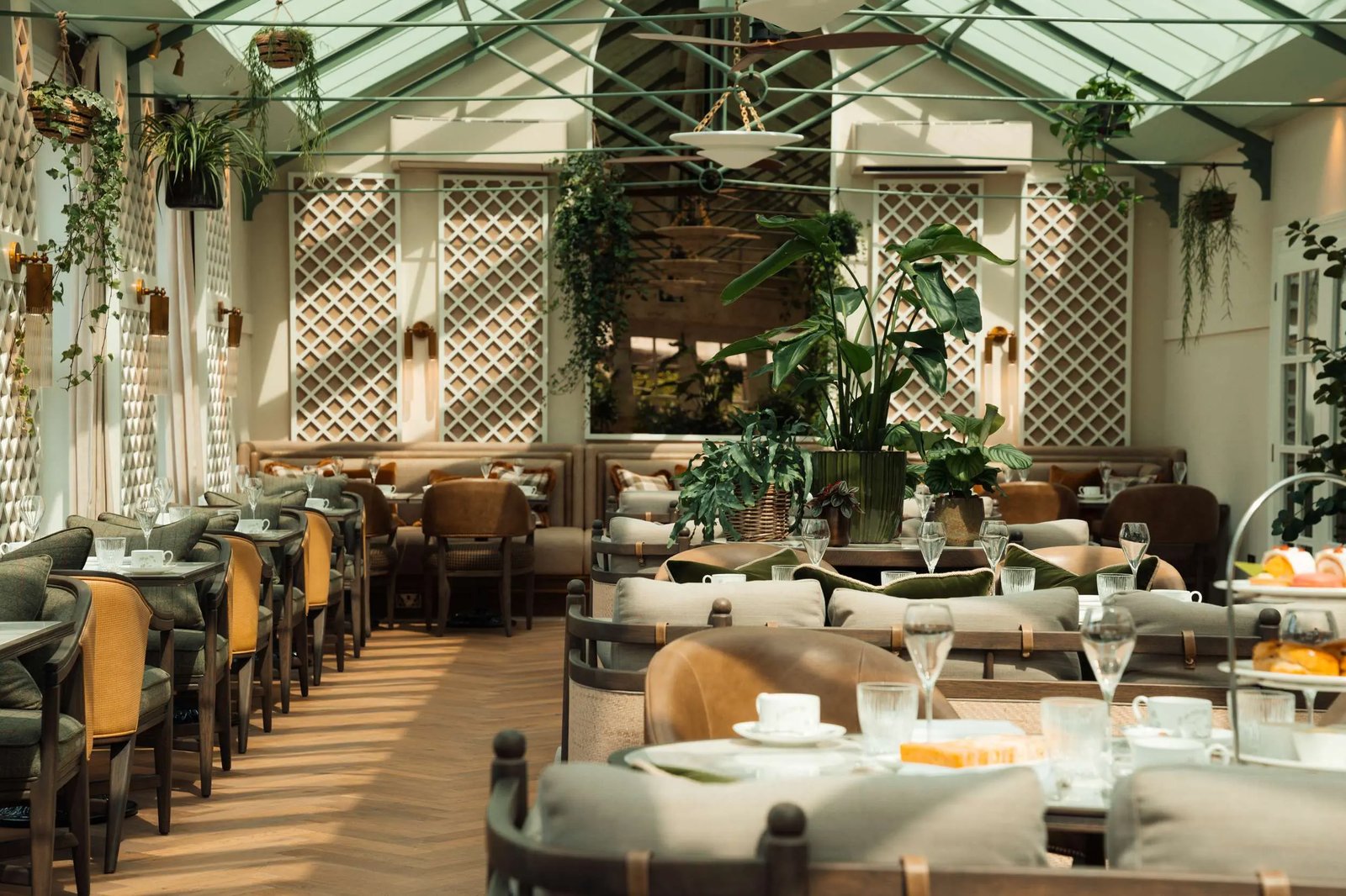 Chewton Glen Hotel & Spa, at the table