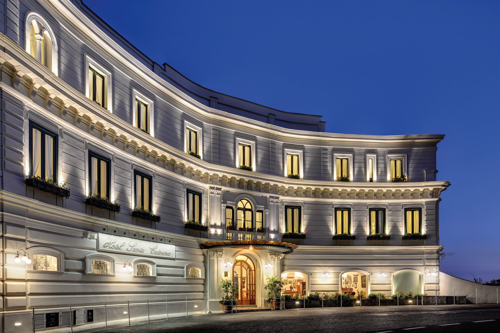 Santa Caterina Hotel, how it began