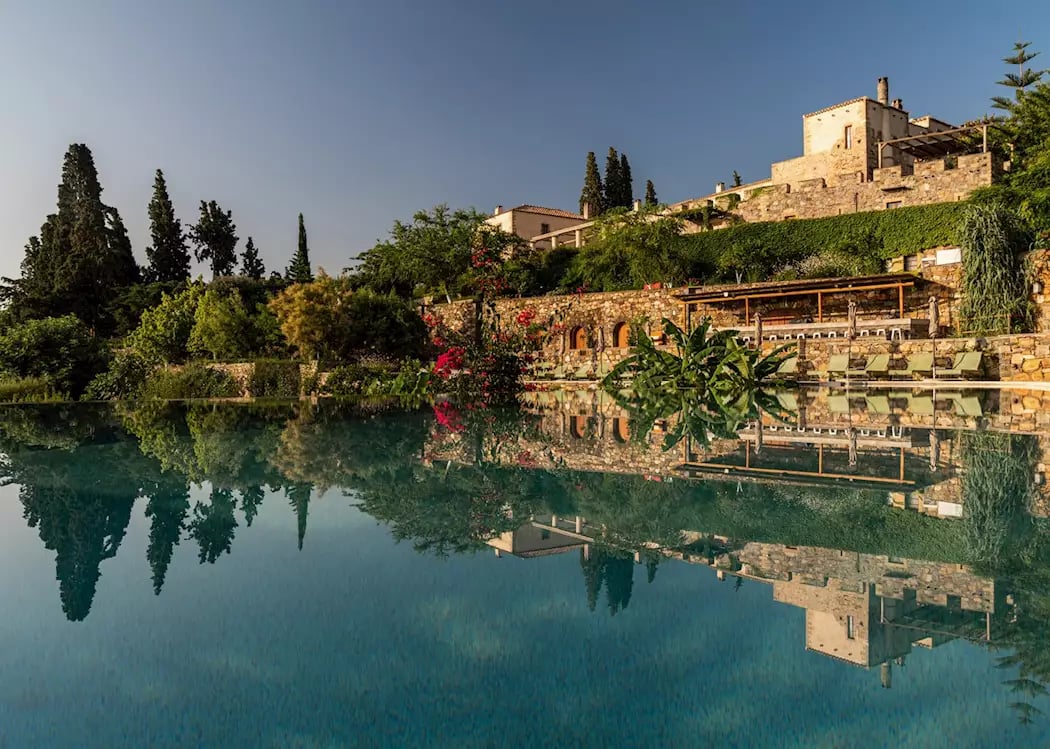 Kinsterna Hotel, the pool