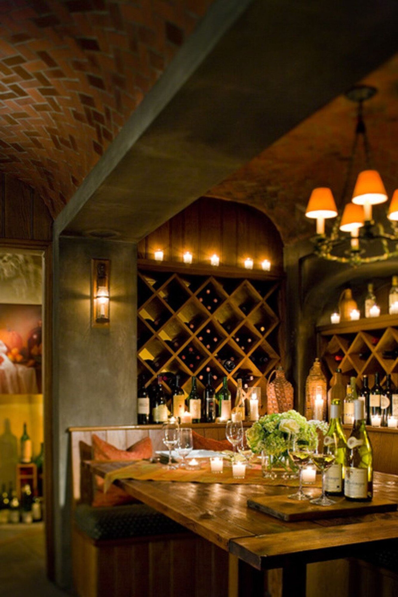 Twin Farms, at the table