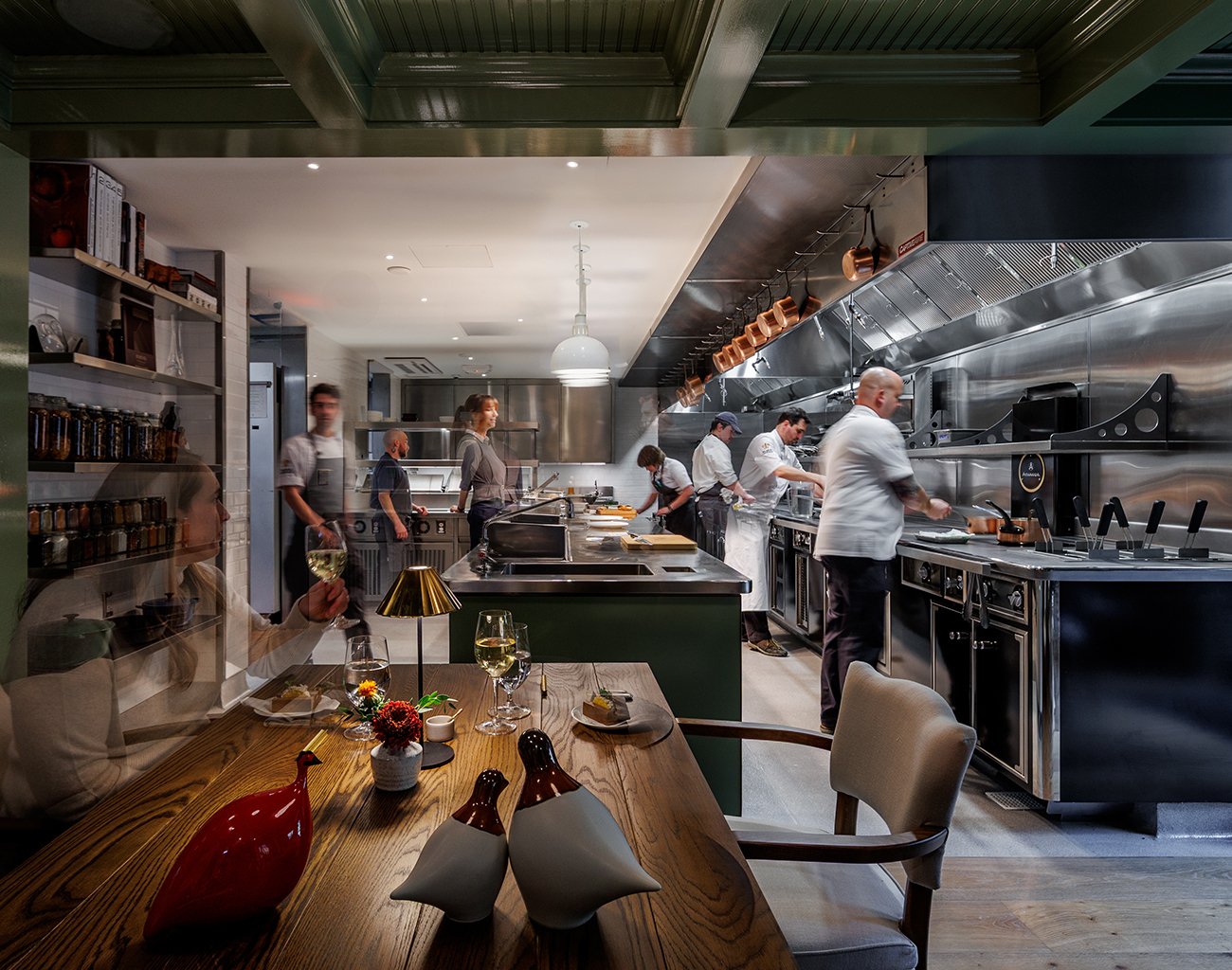 Twin Farms, main dining room