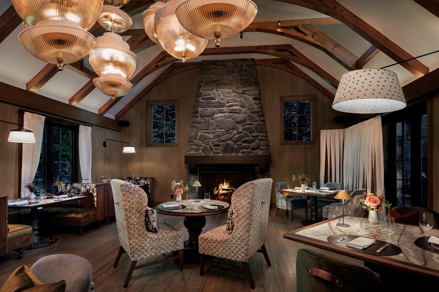 Twin Farms, main dining room