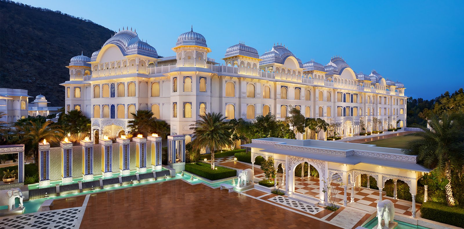 The Leela palace, backstory