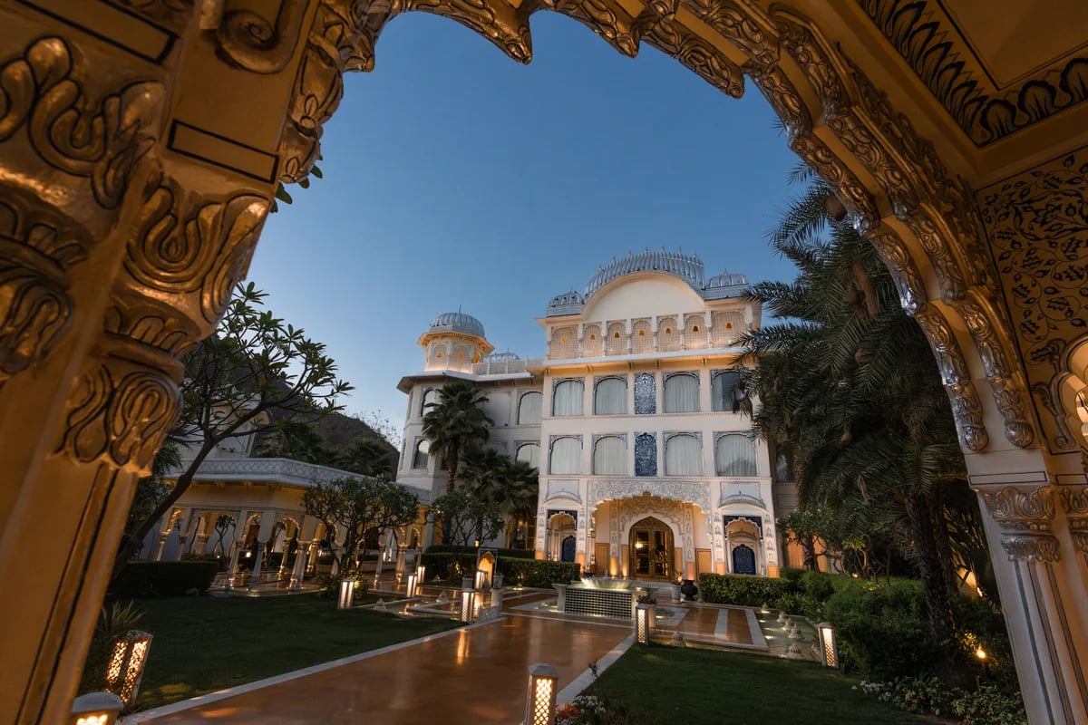 The Leela palace, backstory