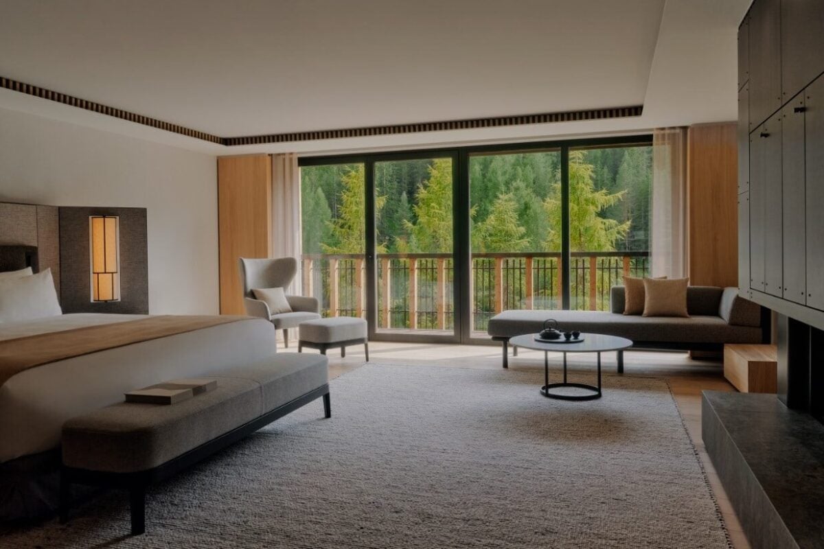 Aman Rosa Alpina, rooms
