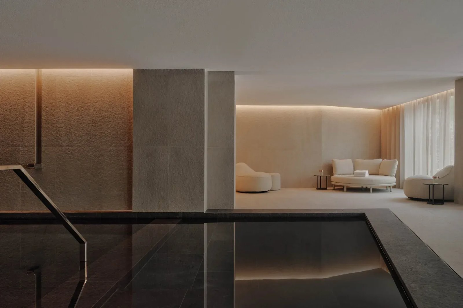 Aman Rosa Alpina, the pool