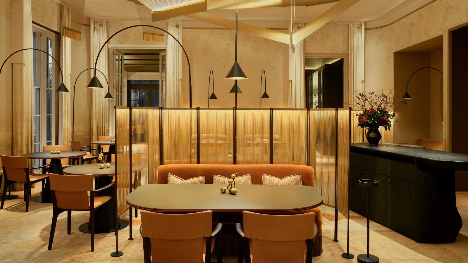 Coworth Park, at the table